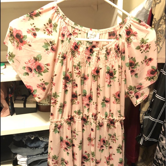 Pink maternity blouse - Picture 2 of 3